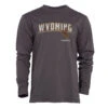 Wyoming Cowboys Soft Wash L/S Tee – Black
