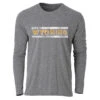 Wyoming Cowboys Tri-Blend L/S Tee – Grey -Sports Fashion Clothing Store PO Ouray111521 SO SO 299964 LINE 1 Image 1