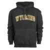 Wyoming Cowboys Garment Washed Hood – Charcoal -Sports Fashion Clothing Store PO Ouray111521 SO SO 299964 LINE 5 Image 1