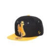 Wyoming Cowboys Youth Flatbill Hat – Black/Gold -Sports Fashion Clothing Store WYOAPB0010 30 Left scaled 1