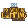 Wyoming Cowboys Camping Decal -Sports Fashion Clothing Store Wyoming Cowboys Camping Decal