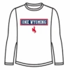 Wyoming Cowboys “One Wyoming” L/S Tee – White -Sports Fashion Clothing Store Wyoming Cowboys One Wyoming LS Tee White