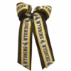 Wyoming Cowboys Overlap Hair Bow -Sports Fashion Clothing Store Wyoming Cowboys Overlap Hair Bow