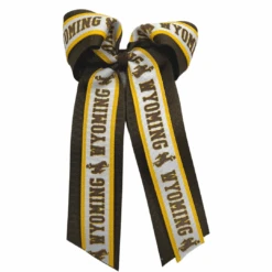 Wyoming Cowboys Overlap Hair Bow