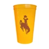 Wyoming Cowboys Plastic Stadium Cup -Sports Fashion Clothing Store Wyoming Cowboys Plastic Stadium Cup