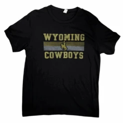 Wyoming Cowboys Weathered S/S Tee – Black
