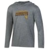 Wyoming Cowboys Youth Performance Hoodie – Heather Grey -Sports Fashion Clothing Store apc03668685 cskhd4q slan