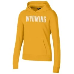 UA Wyoming Cowboys Women’s Hood – Gold