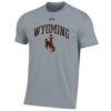 UA Wyoming Cowboys Performance Cotton S/S Tee – Grey -Sports Fashion Clothing Store apu03620953 um0706 91h ftq mq 1 3729482
