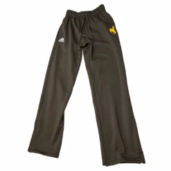 Adidas Wyoming Cowboys Open Bottom Pant – Brown