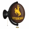 Wyoming Cowboys Oval Rotating Light – Brown -Sports Fashion Clothing Store image001