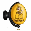 Wyoming Cowboys Oval Pistol Pete Rotating Light -Sports Fashion Clothing Store image002