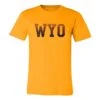 Wyoming Cowboys Women’s WYO S/S Tee – Gold -Sports Fashion Clothing Store n1IKpbu8 scaled 1