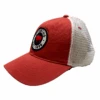 Wyoming State Flag Buffalo Adjustable Hat – Red/White