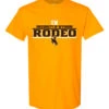 Wyoming Cowboys 2022 Rodeo Tee – Gold 2 Wyoming Cowboys 2022 Rodeo Tee – Gold -Sports Fashion Clothing Store rodeo mockup scaled 1