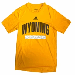 Adidas Wyoming Cowboys 2.0 Creator Tee – Gold