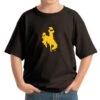 Wyoming Cowboys Youth Oversized Bucking Horse Tee – Brown -Sports Fashion Clothing Store uw09j62y